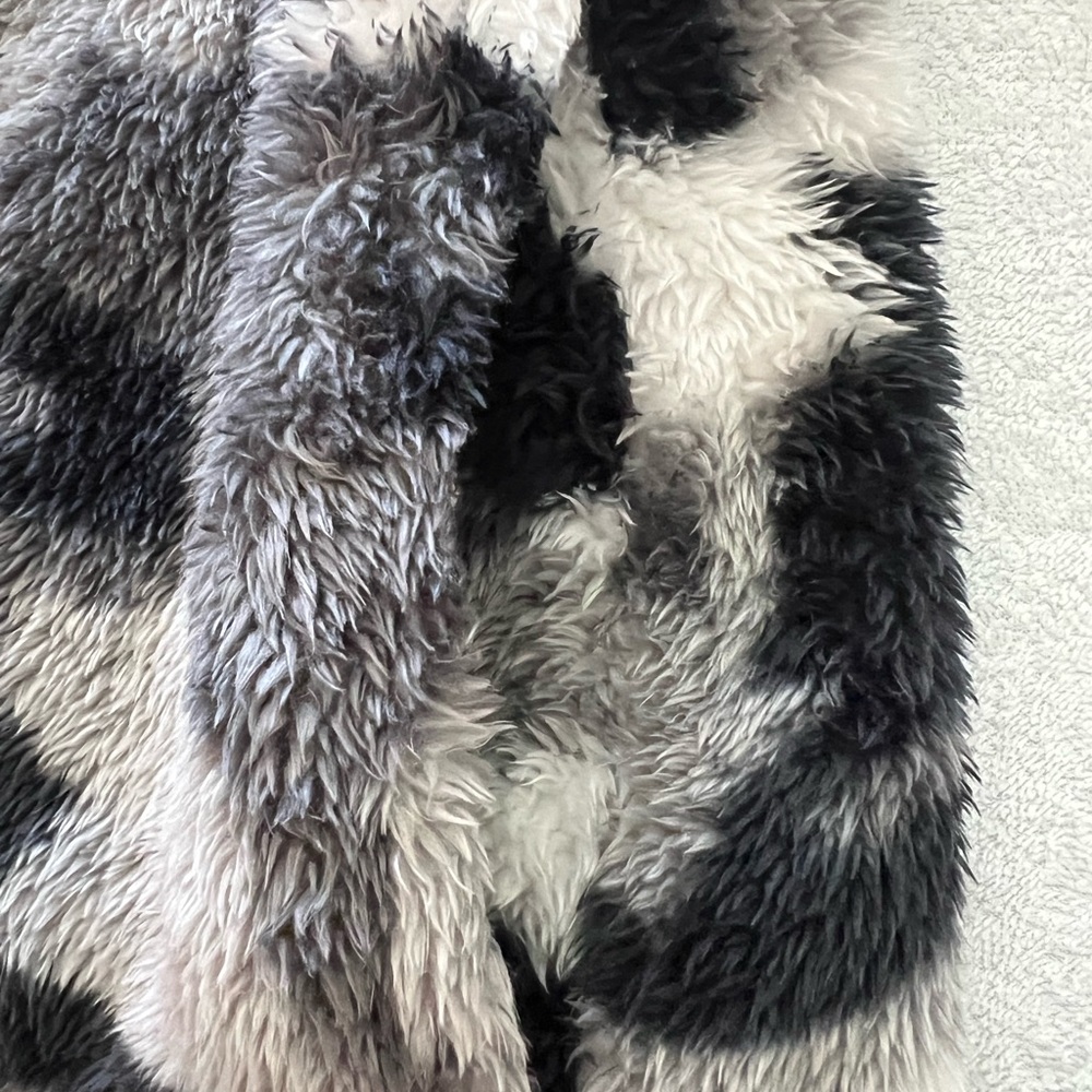 Lightweight Camo Print Open Jacket With Hoodie - image 5